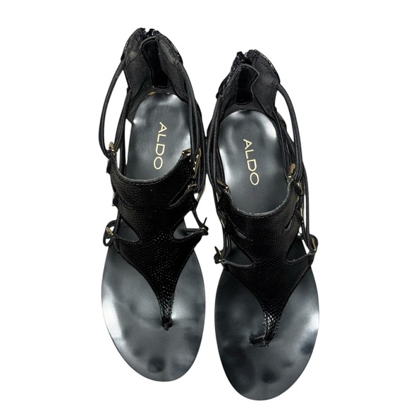 ALDO Women's BARBIANA Gladiator Sandal 6.5 - Picture 4 of 7